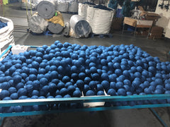 Medium Blue Furniture Balls (Racquetball Size)100 Count Classroom Set